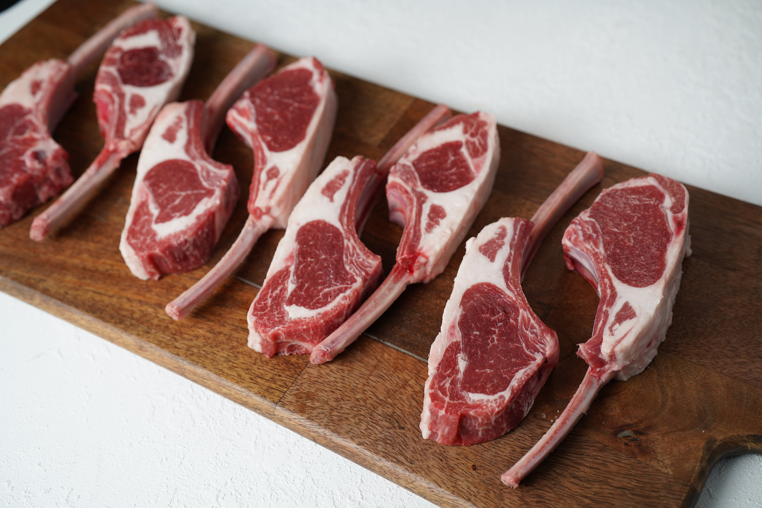 Colorado Lamb Rack, Halal, Grain Fed.