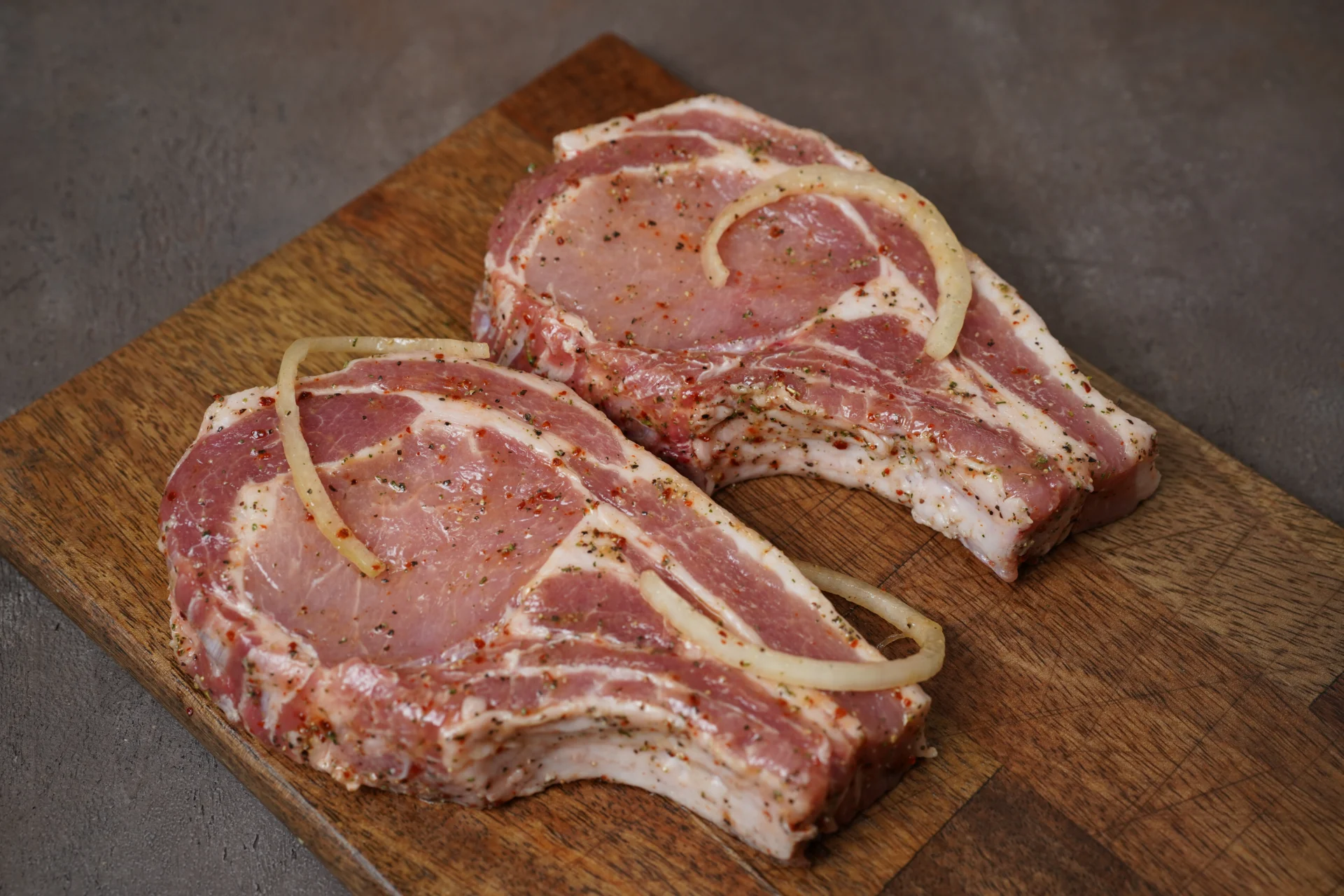 Kurobuta Pork 8 Bone Rib rack