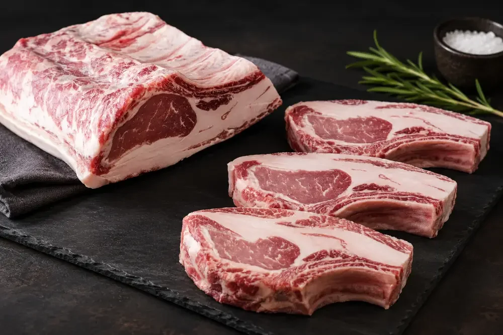 Mangalitsa Pig 10 Bone Rib Rack