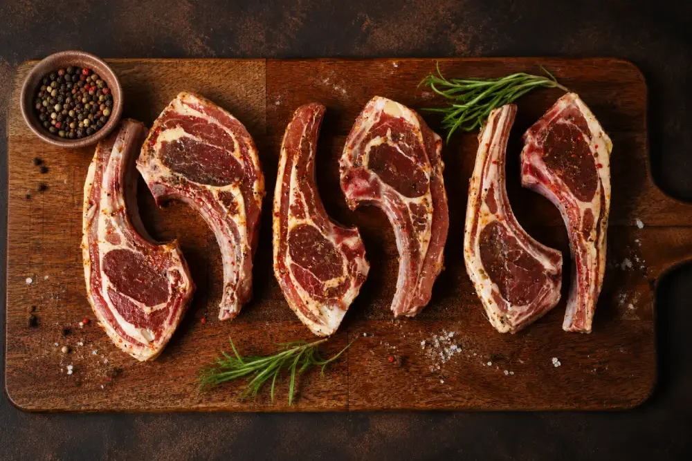Lamb Chops New Zeland Standard
